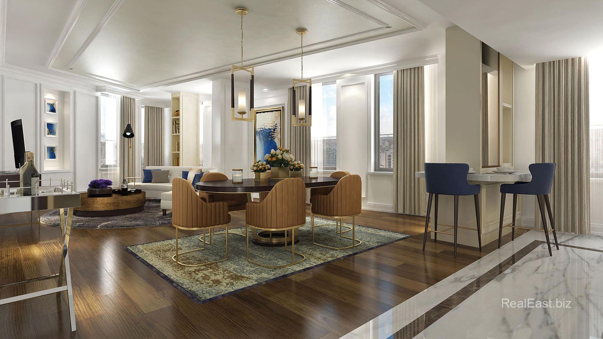 Spacious Apartment with City Views in Istanbul